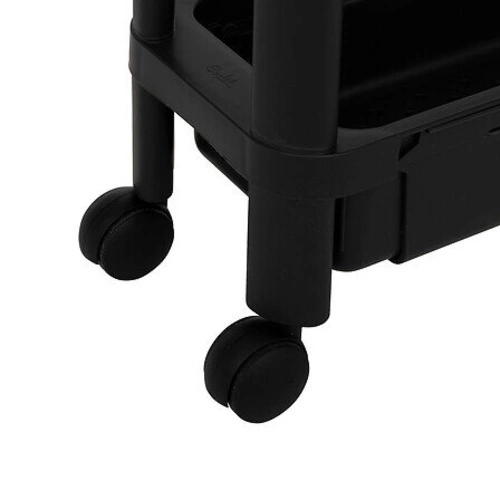 Vozík s funkcí rozšíření 4-úrovňový černý