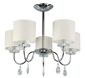 Stropní svítidlo Estera 5x40W E14 chrom
