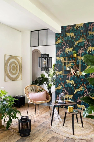 Sada 2 konferenčních stolků Mileo S ořech dřevo do obýváku vysoký loft Atmosphera