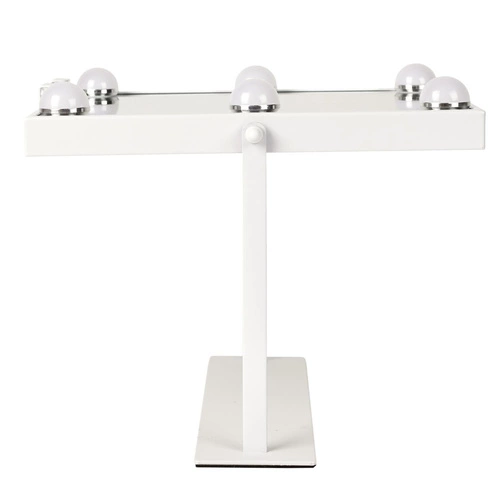 Zrcadlo LED s reproduktorem a nabíječkou