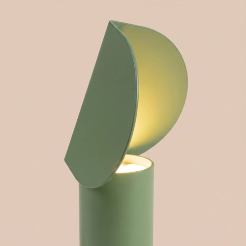 LED stolní lampa BISCUIT šalvějová moderní do pracovny