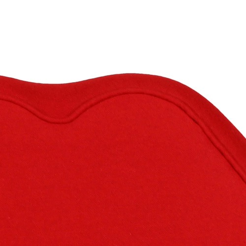 Relaxační křeslo Usta 1 červené vlněné do obýváku moderní inspirované Kiss Bocca