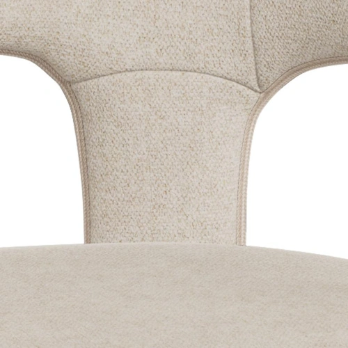 Židle Cole béžová čalouněná s područkami do jídelny Actona