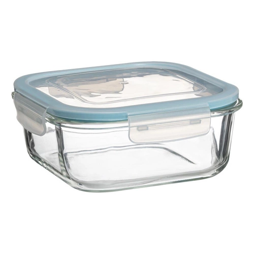 Sada 3 skleněných nádob M s víkem