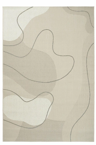 Venkovní koberec Musa 160x230 béžový moderní snadno čistitelný na terasu Carpet Decor