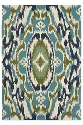 Venkovní koberec na terasu Ixora Emerald Palm 200x280 cm klasický snadno čistitelný Harlequin