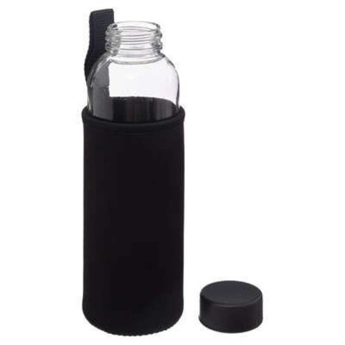 Láhev ve skleněném obalu 500 ml černá