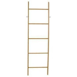Atmosphera bambusový koupelnový věšák na ručníky 5-úrovňový žebřík do koupelny