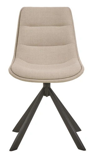 Židle Adisa béžová otočná moderní do jídelny a obývacího pokoje