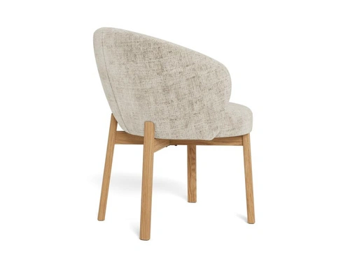 Židle Darlene béžová čalouněná skandinávská do jídelny Actona