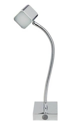 Nástěnné LED svítidlo Forma chrom moderní nastavitelná na čtení a do ložnice CANDELLUX