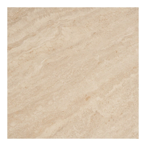 Annecy moderní kulatý konferenční stolek keramický travertin 70 cm