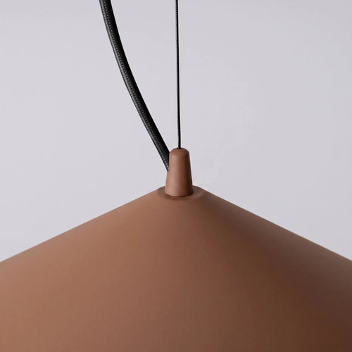 Závěsné LED svítidlo FINT mocca do obývacího pokoje nastavitelné moderní