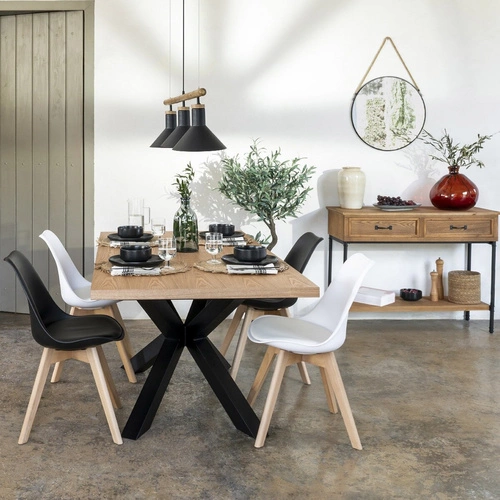 Rustikální konzole Danik Atmosphera s zásuvkami do předsíně a obývacího pokoje 110 cm přírodní