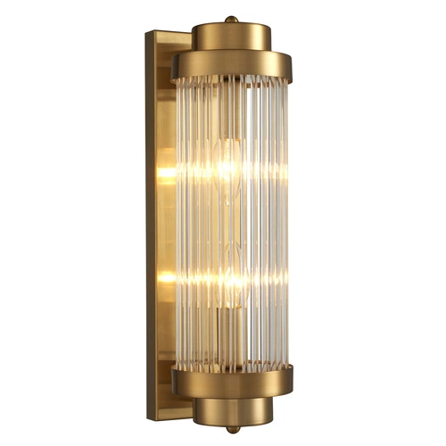 Nástěnné svítidlo STELO M zlaté 40 cm glamour do obýváku a ložnice Step into Design