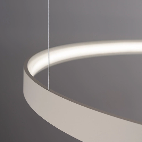 Moderní LED lustr RIO 110 béžový do obýváku a jídelny, nastavitelný Thoro