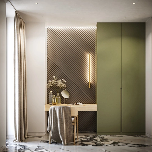 Moderní nástěnné svítidlo LAHTI S zlaté LED 3000K do obýváku a ložnice hliník 50 cm