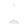 Závěsná lampa Bronte 1x60W E27 bílý difuzor se vzorem