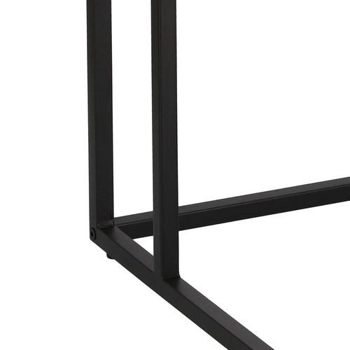 Konferenční stolek Seaford obdélníkový moderní dubový s policí do obýváku Intesi