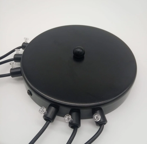 Moderní nástěnná lampa LINEA-6 WALL černá do obývacího pokoje a ložnice Step into Design