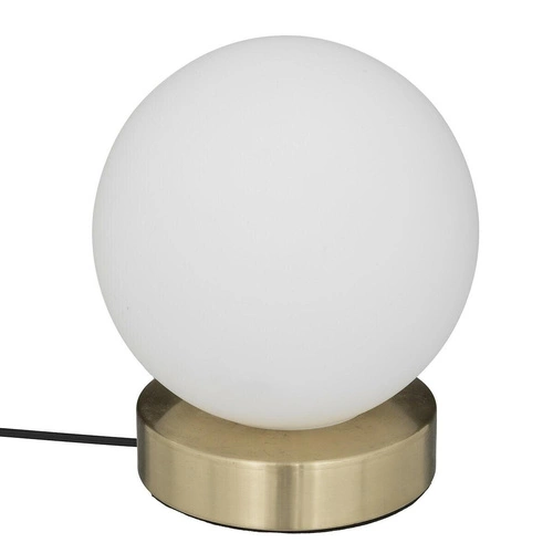 Zlatá kulová stolní lampa Dris