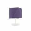 Noční lampička PASADENA moderní s fialovým stínidlem na noční stolek do ložnice LYSNE
