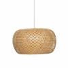Přírodní bambusová závěsná lampa Nam