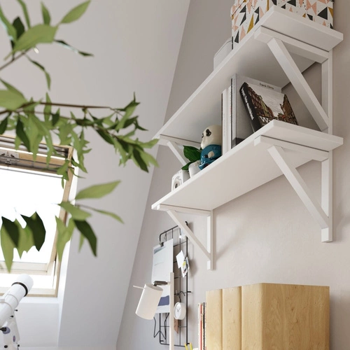 Stolní lampa RING bílá moderní s nastavitelným úhlem do kanceláře a ložnice kovová SOLLUX