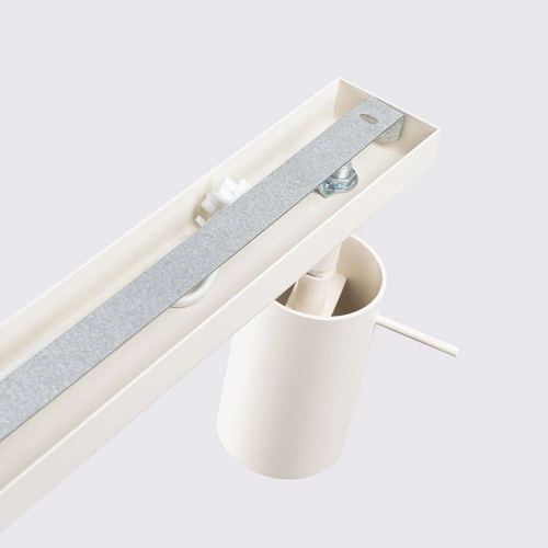 Stropní svítidlo RING 3L béžové moderní kovové do obývacího pokoje a ložnice s otočnými stínidly