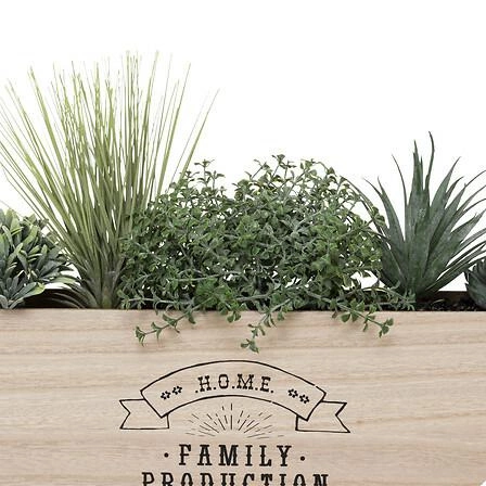 Atmosphera závěsné umělé rostliny boho kulaté do obývacího pokoje a předsíně 46 cm