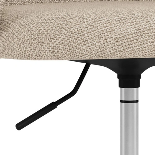 Kancelářská židle Eleanor béžová otočná s područky k psacímu stolu