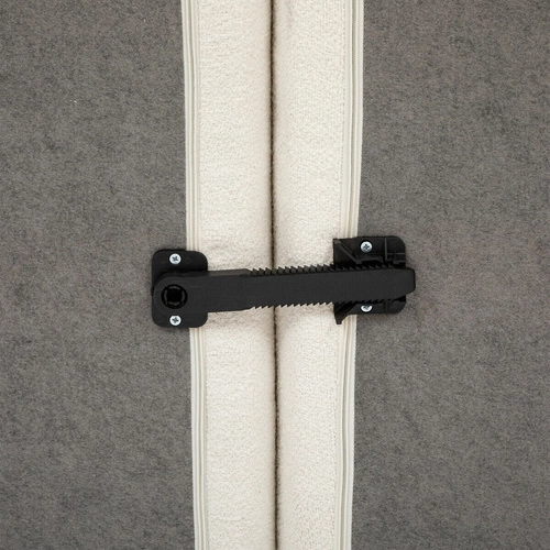 Modulární dvoumístná pohovka Kiona bílá bouclé skandinávský styl do obýváku Atmosphera