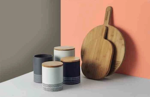 TYP - Kuchyňská nádoba L, bílá, Monoch