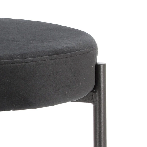 židle Camile Velvet černá