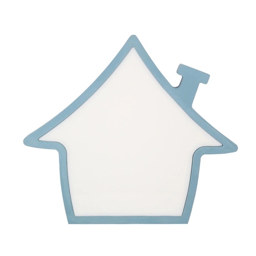 Dětská noční LED lampička House modrá, dekorativní na stůl CANDELLUX