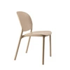 Jídelní a zahradní židle Hug SCAB Design béžová plastová stohovatelná snadné čištění