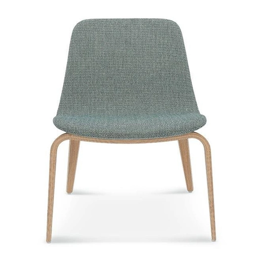 Čalouněná jídelní židle Hips FAMEG moderní dubová, na míru, kůže