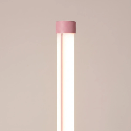 Stojací lampa TRANG růžová LED moderní do obývacího pokoje 3000K