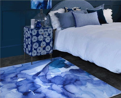 Moderní koberec Blue Skies 170x230 cm do obýváku a ložnice snadno čistitelný Carpets & More