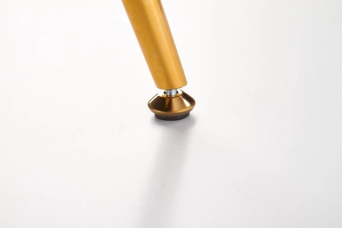 Růžová sametová dvoumístná pohovka Florencja glamour do obýváku se zlatými nohami Intesi